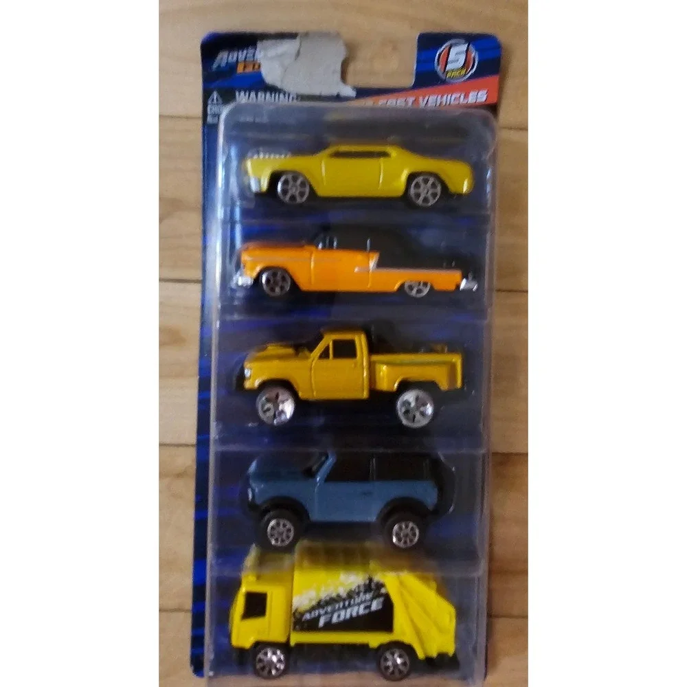 Adventure Force 5 Pack Die-Cast Vehicles Maisto Licensed Toy Cars Trucks Set New